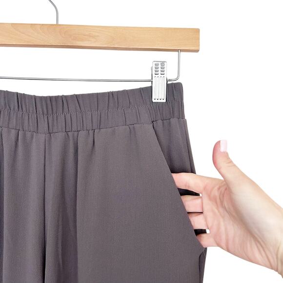 Lush Gray Chiffon Joggers Sz XS - Picture 3 of 5